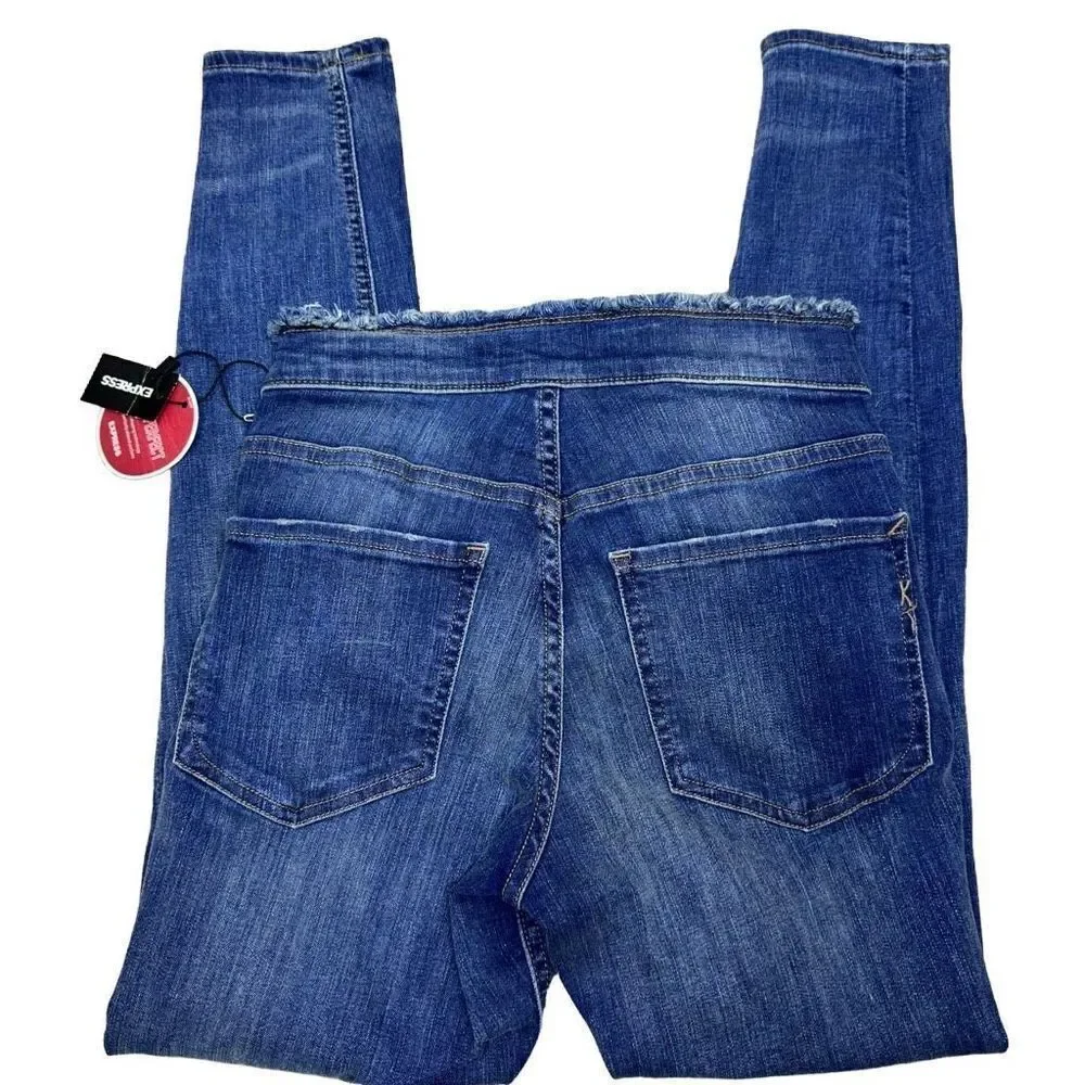 NWT Express ankle high rise jeans size 0r